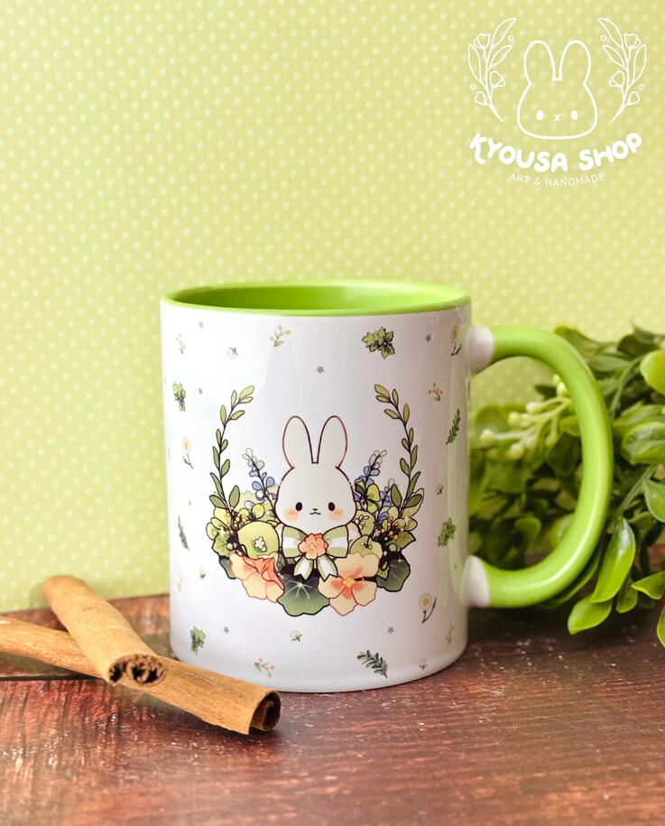Bunny Greens Mug