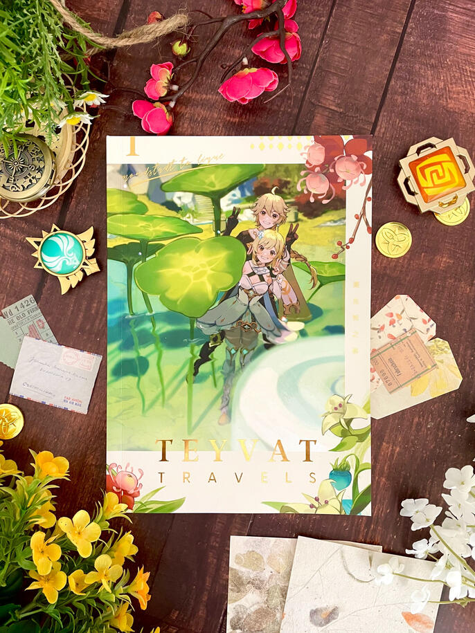 Teyvat Travels: Genshin Impact Travel Zine