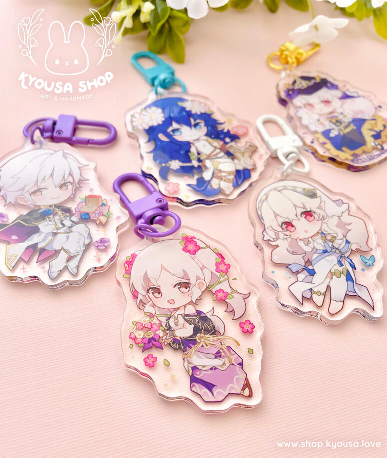 Fire Emblem Acrylic Charms