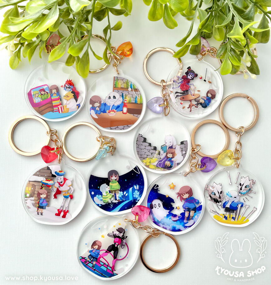 Undertale Acrylic Charms