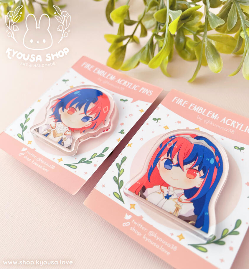 Fire Emblem Acrylic Charms