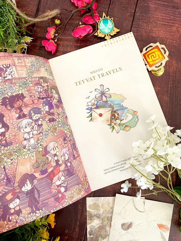 Teyvat Travels: Genshin Impact Travel Zine