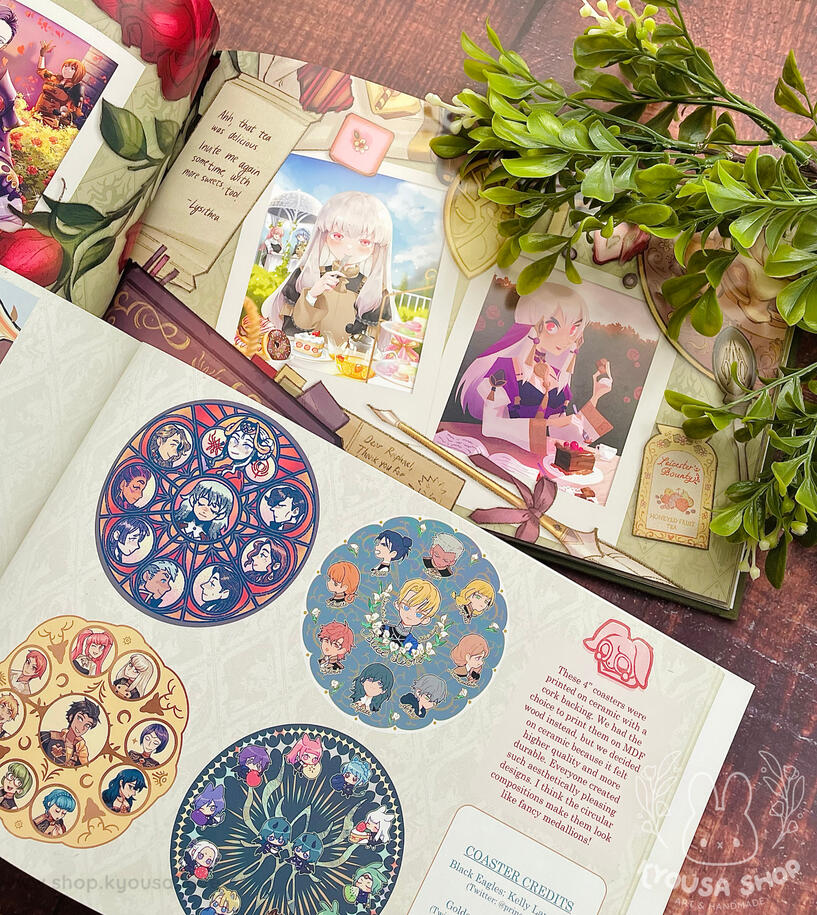 Fire Emblem Tea Houses: FE3H Scrapbook Fanzine