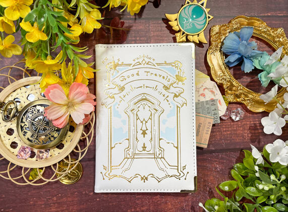 Passport cover design by @k_nonomo!