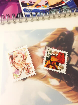 Stamp stickers!