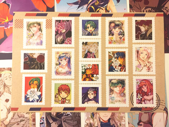 Stamp stickers!